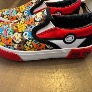 Pokemon Themed Slip-On Sneakers